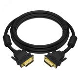 Кабель DVI-D 25M на 25M, 20 м., черный, позолоченные контакты, ферритовые кольца 1000596919 Greenconnect