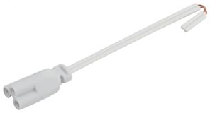 Шнур сетевой без вилки с контактом подключения LLED-А-CONNECTOR KIT-W-04 с оголенным концом для LLED-04 3-pin 15см Б0056548 ЭРА
