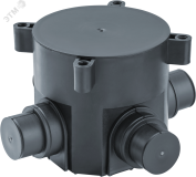 Коробка NSS-IB-SW-70-72-4-BL установочная для монолитного строительства черная d70х72 28813 Navigator Group