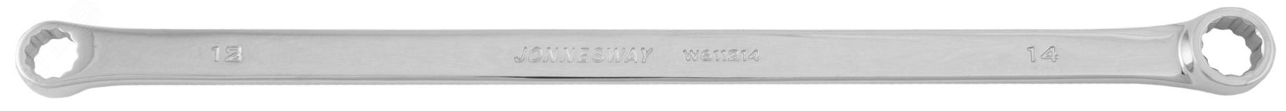 Ключ гаечный накидной удлиненный CrMo, 12х14 мм 048885 Jonnesway