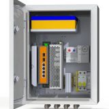 Узел коммутационный 4хPoE, 2хSFP, 4хSC, АКБ 4х12В, 2.2А/ч, IP66, 300х400х210 мм 00-00015648 Mastermann