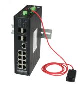 Коммутатор управляемый промышленный уровень управления L2+ Ultra PoE коммутатор 00013746 OSNOVO