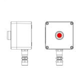 Взрывозащищенный пост управления из полиэстера CPE-P-03-(1xP1R(11))-1xKA2MHK(C)1Ex d e IIC Т5 Gb / Ex tb IIIC T95°C Db IP66 / КЗ / ШЗ 2231.031.22.11I DKC