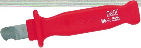 Нож для снятия изоляции VDE 1000В 35х185 мм 2041 NWS