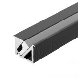 Профиль SL-BEVEL-H10-F14-2000 ANOD BLACK (Arlight, Алюминий) 044084 Arlight