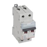 Выключатель автоматический двухполюсный 25А C DX3-E 6кА 407279 Legrand