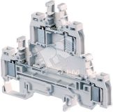 Клемма 1.5мм.кв серая D1.5/6.D2.ADO 1SNA199480R2600 TE Connectivity (Entrelec,Tyco)