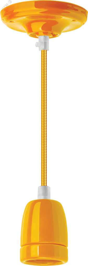 Светильник с проводом 1м.Е27 декор желтый 20679 Navigator Group
