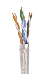 Кабель симметричный СегментЛАН F/UTP Cat5e PVCLSнг(А)-FRLSLTx 2х2х0.52 С5796 СегментЭнерго