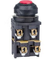 КЕ-082 У2 исп.4, красный, 1з+3р, цилиндр, IP54, 10А ,660В, выключатель кнопочный  (ЭТ) ET529355 Электротехник