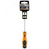 Отвертка Standart SL4х10см, двухкомпонентная рукоятка, шлицевая 008407 Park