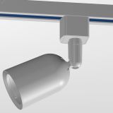 Трековый светильник однофазный TR41-GU10 WH MR16 белый Б0054172 ЭРА