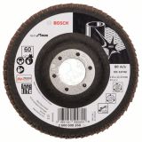 Круг лепестковый нержавеющая сталь 115мм P60 Best for Inox 2608608268 BOSCH
