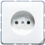 Розетка 10A 250V/16A 250V двухполюсная без заземления CD511NSW JUNG