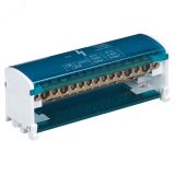 Шины на DIN-рейку в корпусе (кросс-модуль) 2х15 L+PEN Srekker 39682 STEKKER