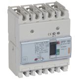 Выключатель автоматический четырехполюсный DPX3 160 63А 25кА 420053 Legrand