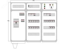 Щит управления электрообогревом DEVIBOX HR 21x4400 D330 (в комплекте с терморегулятором и датчиком температуры) DBR143 DEVIbox
