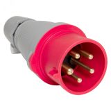 Вилка переносная 025 3Р+РЕ+N 32А 380В IP44 EKF PROXIMA ps-025-32-380-PRO EKF