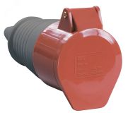 Розетка кабельная 32А 3Р+PE IP44 переносная 380В  224 PSR22-032-4 IEK