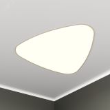 Светильник светодиодный RVE-LBX-LITUS-930-V (Треугольник Рело закругл. 930х885х100мм 84Вт встраиваемый 4000K Белый) RVE00002942 RVElektro