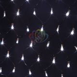 Гирлянда Сеть 2х0,7 м, черный ПВХ, 176 LED белые 215-011 Neon-Night