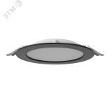 Светильник светодиодный ДВО-DL-01 Slim 30Вт 3000К 221*40мм IP65/40 черный опал EM V1-RF-90084-10A00-6503030 Вартон