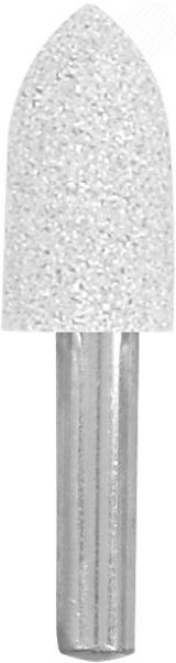 Шарошка абразивная (по металлу), хвостовик 6 мм, цилиндр заостренный 14х25 мм 36947М MOS