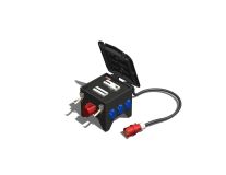 Устройство распределительное переносное твердая резина IP44 32A корпус 320х320х320 черный 00-00002075 AlpenBox
