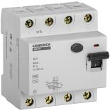 УЗО ВД1-63 4Р 63А 300мА GENERICA MDV15-4-063-300 IEK