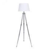 Торшер белый на треноге A4023PN-1CC Arte Lamp