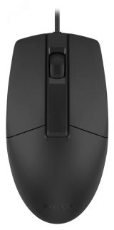 Мышь проводная OP-330, оптическая, USB, 1200dpi, 3 кнопки, черный 1530236 A4Tech