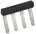 Перемычка гребенчатая для CTS-ML 2,5мм2 4PIN IEK YCT13-00-3-K03-002-EC-4P IEK