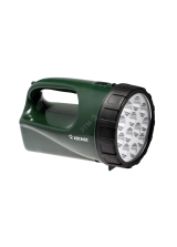 Фонарь-прожектор аккумуляторный, 12 LED, аккум. 4V 3Ah, 190Лм, 24 часов KOCAccu9199LED Космос