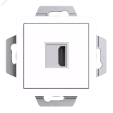 ATLASDESIGN РОЗЕТКА HDMI, механизм, БЕЛЫЙ ATN000180 Systeme Electric