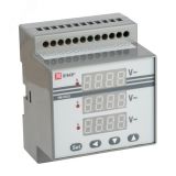 Вольтметр цифровой VD-G33 на DIN трехфазный PROxima vd-g33 EKF