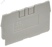 Заглушка для CP 2,5мм2 серая IEK YCT20-00-K03-002-ZGL IEK