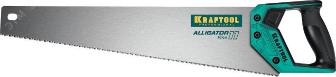Ножовка для точного реза ''Alligator Fine 11'', 550 мм, 11 TPI 3D зуб 15203-55 KRAFTOOL