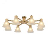 Люстра Подвесная Arte lamp MELEPH A4096PL-8BR 8*E27 Металл Белый A4096PL-8BR Arte Lamp