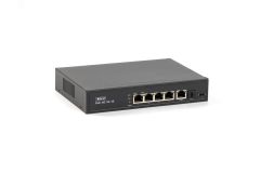 Коммутатор неуправляемый SKAT 4 порта, PoE+, 1xSFP,  80 Вт 4084 Бастион