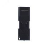 Флеш накопитель 4GB SLIDER, USB 2.0, выдвижной, черный 1000732819 GoPower