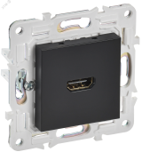 SKANDY Розетка HDMI SK-H01Bl черный IEK SK-H10-K02 IEK