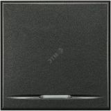 Axolute Выключатель 1Р 16 А 250 В~ 2 модуля, антрацит HS4051/2 Legrand