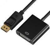 Переходник Active DisplayPort 20M v1.2 на DVI 25+4F DAC, 0.20 м., черный 1000621513 Greenconnect