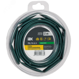 Трубка термоусадочная ТТУ нг-LS 2/1 зеленая (2м/упак) IEK UDR12-002-001-002-K06-T IEK