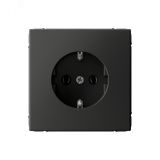 ARTGALLERY розетка с заземлением, 16А, механизм, базальт GAL001443 Systeme Electric