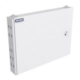 Кросс NTSS STANDART оптический настенный частично укомплектованный 16 портов SC/LC duplex (планка SC/2LC-2шт. сплайс-кассета-1шт) серый RAL 7035 ЦБ-00149294 NTSS