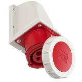 Розетка настенная 32А/400V/3P+E/IP67 00-00002356 PCE