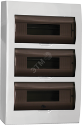 Корпус модульный пластиковый навесной IP41 ЩРН-Пк-36 IEK