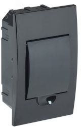 Корпус модульный пл. встр. ЩРВ-П-4 черный IP41 MKP12-V-04-41-K02 IEK