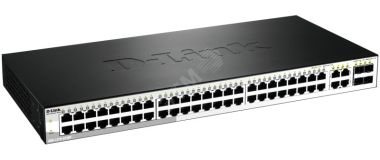 Коммутатор управляемый L2 48 портов 10/100 Мб/с, 4хSFP 94262 D-Link